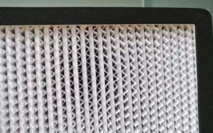 Deep pleat HEPA filter