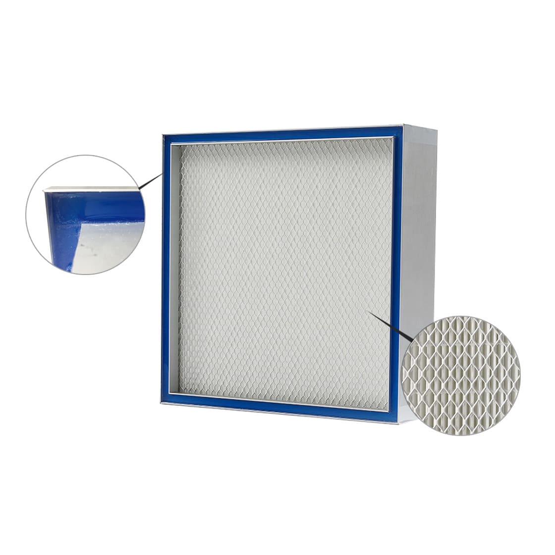 Gel seal HEPA filter