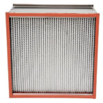 High temperature HEPA filter