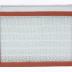 High temperature HEPA filter