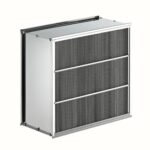 High temperature HEPA filter