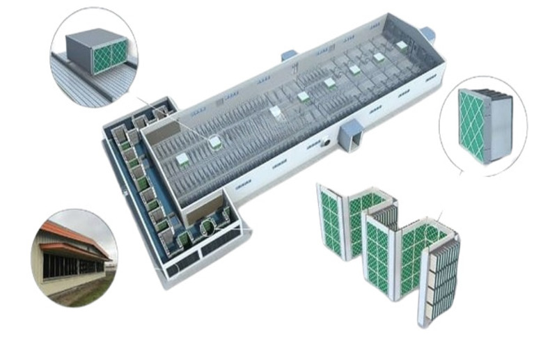 air filters for swine farm 