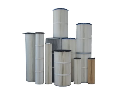 dust removal cartridge filter 