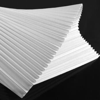 pleated glass fiber filter paper