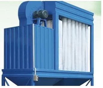 bag filters in dust collector 